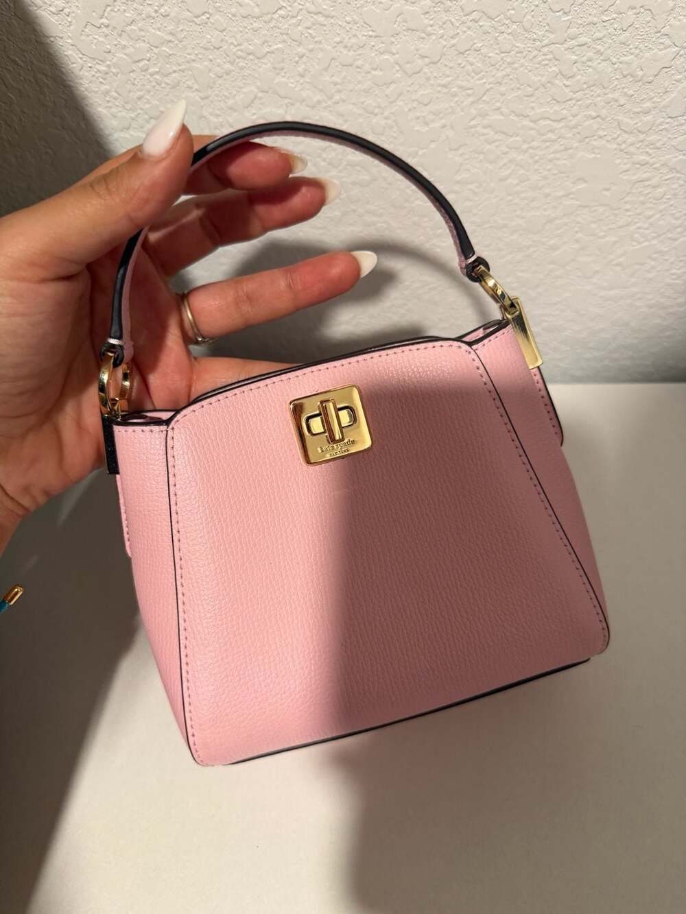 Kate Spade New York Phoebe Mini Top Handle Crossbody in Pink
